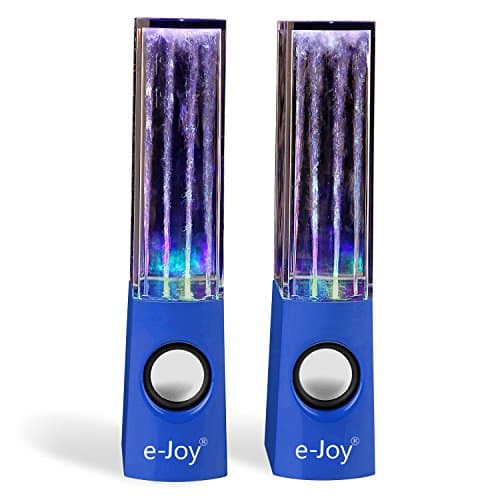 LEDMart H2OSpeakers_Blue04 Water Dancing Speakers, Audio Player Computer Speaker Music Box - Blue