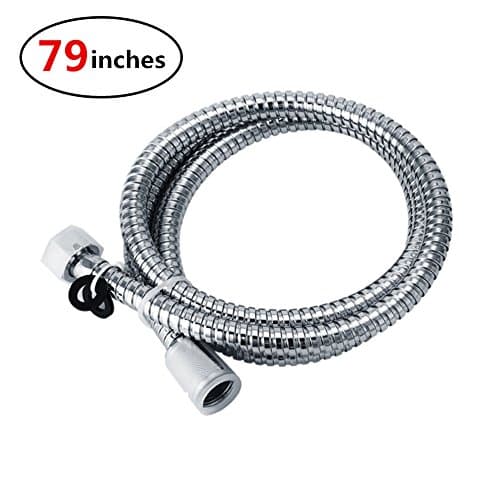 Yamde Shower Hose 79 inch (6.5 Ft.) for Hand Held Showerhead,Handshower Tube