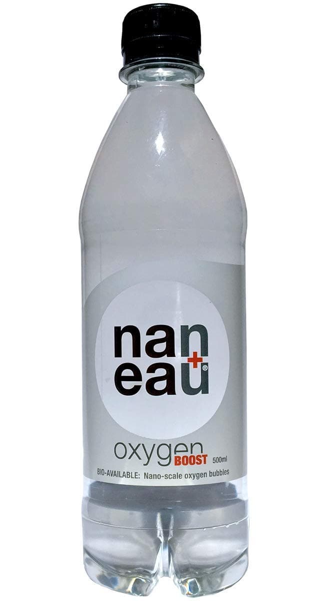 Oxygen Boost - Oxygen Water 500ml x 12 Bottles by Naneau Health (12 Bottle Pack)