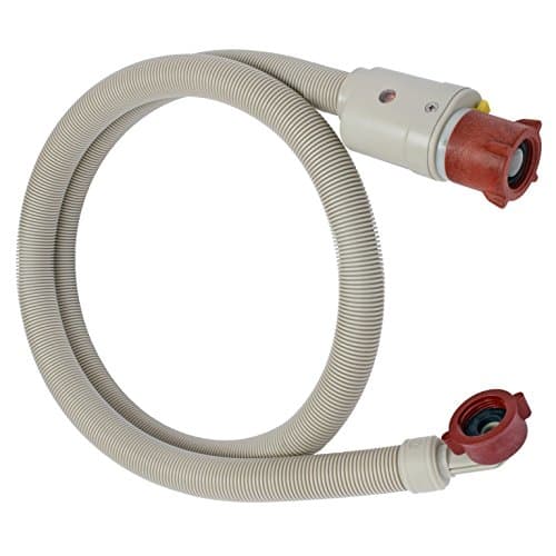 Scan Part Universal Secure Time Inlet Hose, Plastic, White, 1.5 m