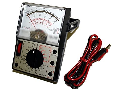 SOLTEC HM-102S Analog Multimeter Test Set, VOM -20K OHMS/VOLTS