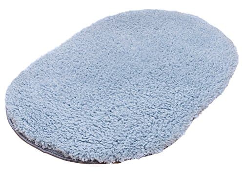 Multi-size Non-slip Area Bath Door Mat Runner Floor Rug Shaggy Oval LivebyCare Doormat Entry Carpet Front Entrance Indoor Outdoor Mats for Living Room Hallway Kitchen Bathroom