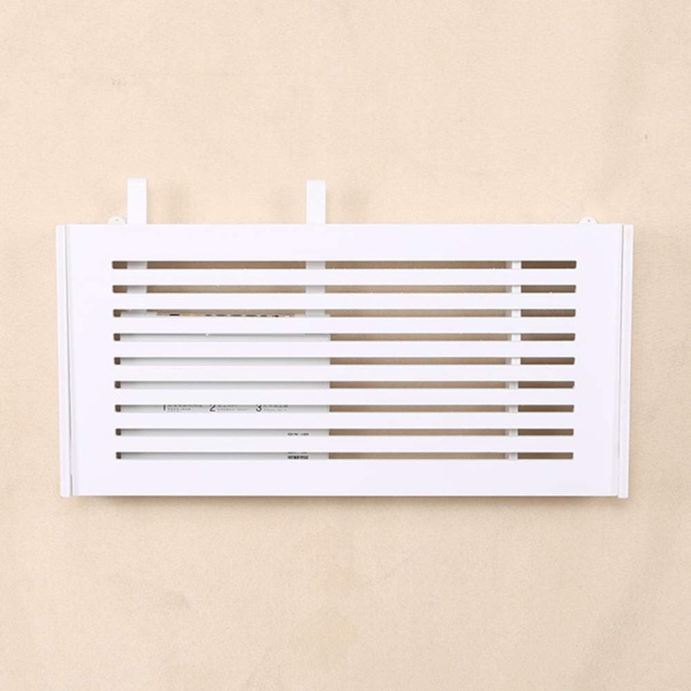 Urijk WiFi Router Storage Boxes,Cable Power Plug Wire Storage Boxes,Wall Mounted Floating Shelf Organizer Rack for Home and Office