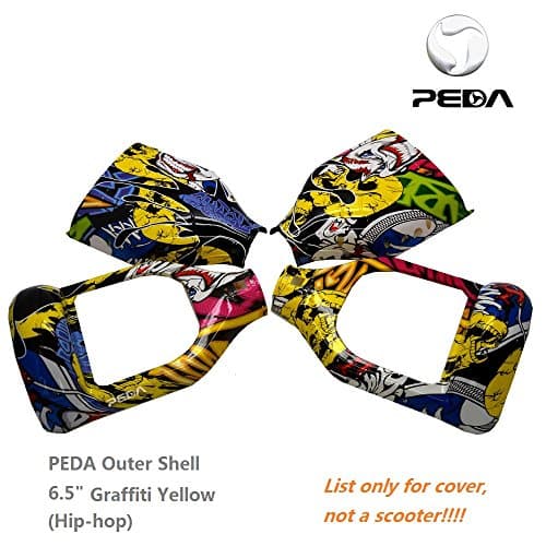 PEDA New Replacement Cover Case Outer Shell for 6.5" Self Balancing Scooter Two Wheel Electric 2 Wheels Board DIY Accessories