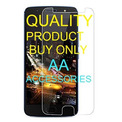AA Tempered Glass Screen Protector 2.5D For Moto G5S Plus (Slightly Smaller Due To Curve Edges)