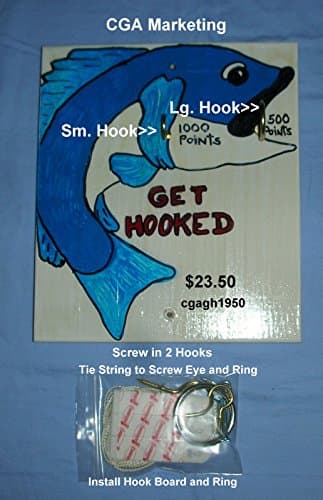 Ring Toss Swing the Ring on a String & Hook a Hook