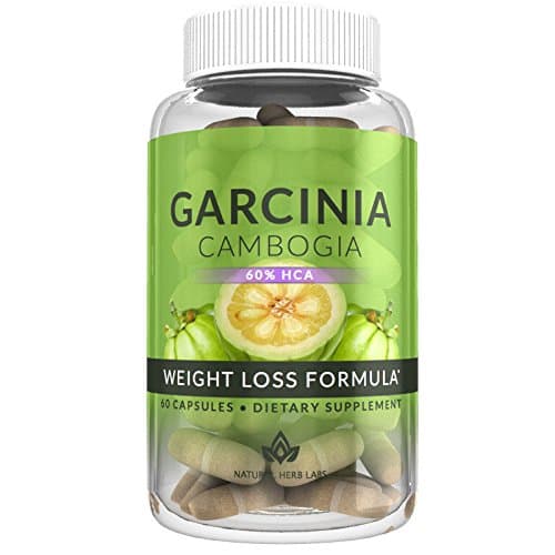 Natural Herb Labs Pure Garcinia Cambogia Extract with HCA Maximum Strength Weight Loss 30 Day Supply