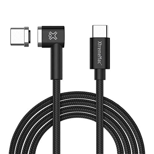 XtremeMac XMTYPECMAG-2M 2 m Magnetic Cable USB-C To USB-C - Black