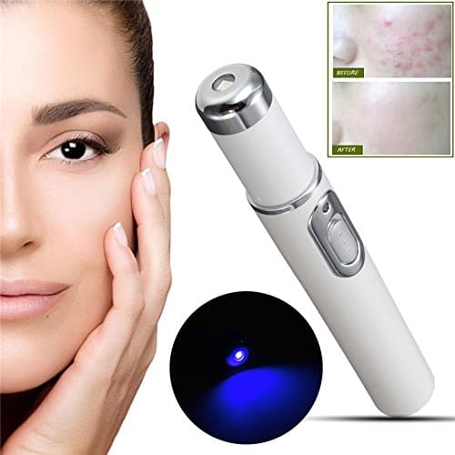 Acne Laser Pen Portable Wrinkle Removal Machine Durable Soft Scar Removal Device Blue Light Therapy Pen Skin care Beauty