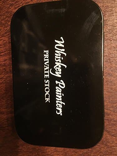 Whiskey Painters Empty, Customizable, Pocket Sized Watercolor Case - Holds up to 14 half pans or 7 full pans - 2pack