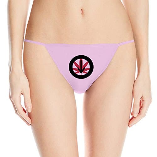 MZONE Best Under The Influence Briefs T-string For Women Pink Size M