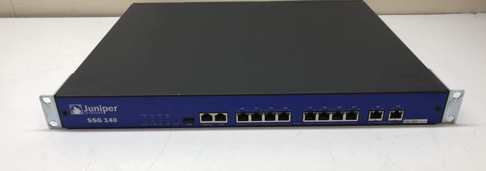 JUNIPER 500/5000 SSG-140-SH SSG 140 SYSTEM 512MB MEMORY 0 PIM CARDS AC POWER