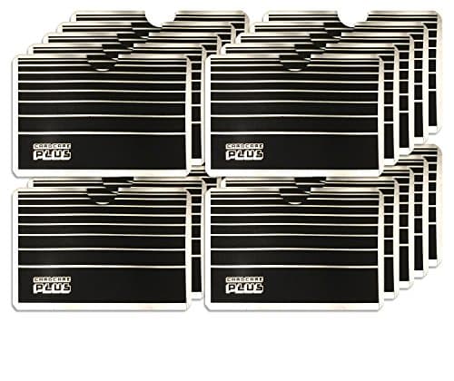 20 x Dark Grey RFID NFC Blocking Card Clash Anti Scan Protectors for your Credit Cards