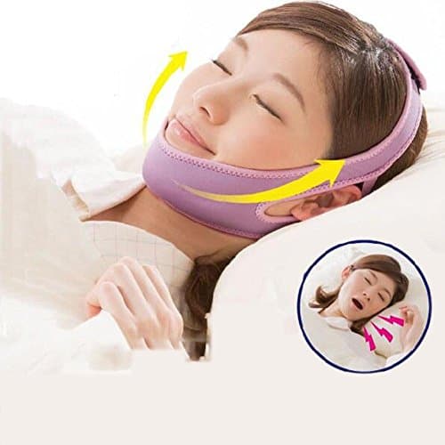 XIN Chin Strap Anti Snoring Chin Strap Stop Snoring Solution for Men and Women Relief Natural Sleep and Reliving Sleeping Stress