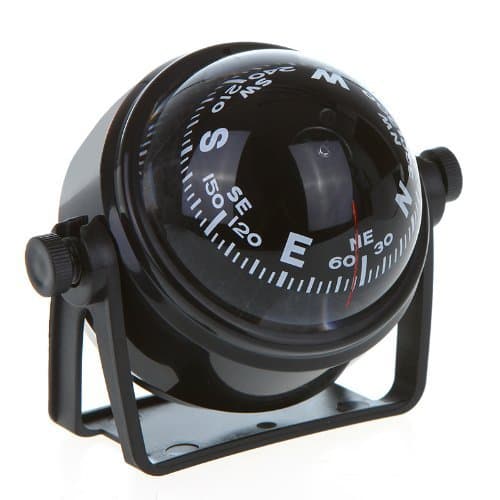 COOLBUY PARK LED Light Pivoting Compass Dashboard Dash Mount Marine Boat Truck Car Black by COOLBUY PARK