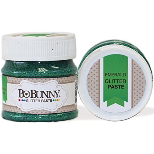 Bo Bunny 12740480 Double Dot Glitter Paste, Emerald