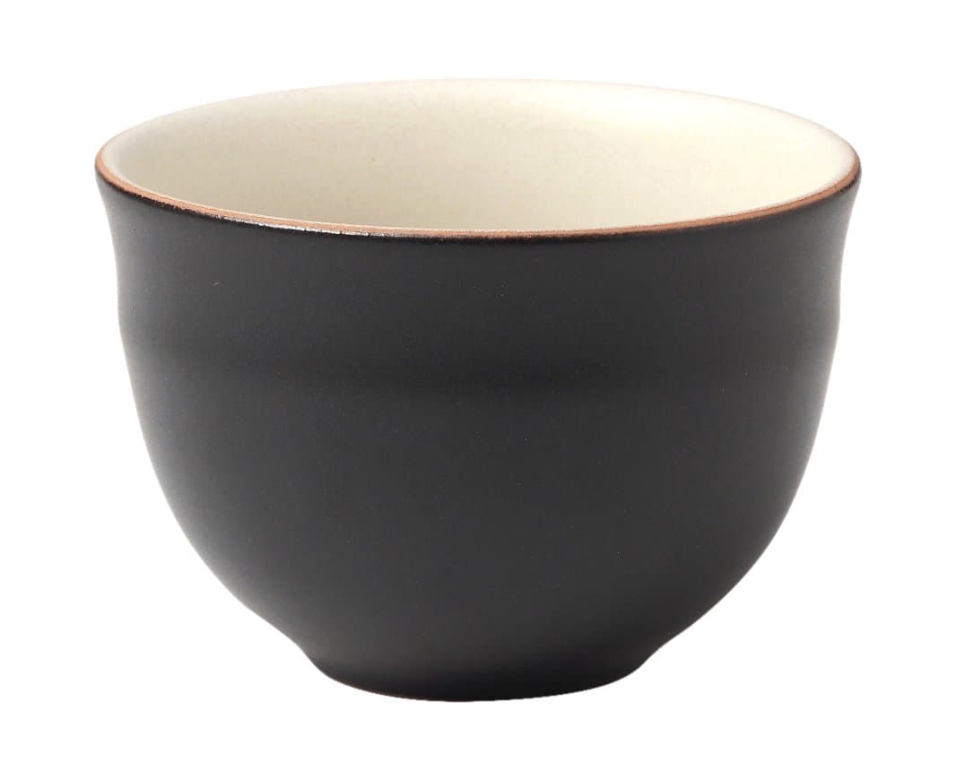 TEA SOUL Silk Road Teacup Clay 2 PCS, Ceramic, Beige, 6.7x6.7x4.5 cm