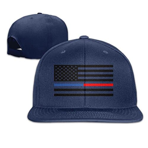 The Internum Cap Cool Bule and Red American Flag Snapback Hat Baseball Cap