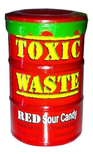 Red Berries Sour Toxic Waste Barrell x2