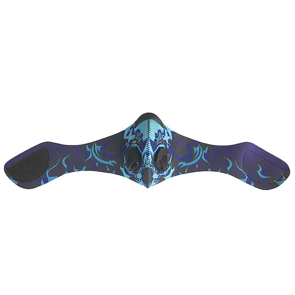 CZYCO Dustproof Masks Protection from Wind Activated Carbon Filter Half Face Mask for Running Motorcycle Bicycle