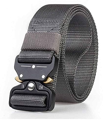 tombert Military Tactical Belt, Wide 1.5", Quick-Release Buckle Nylon Belt, Heavy Duty Waist Belt