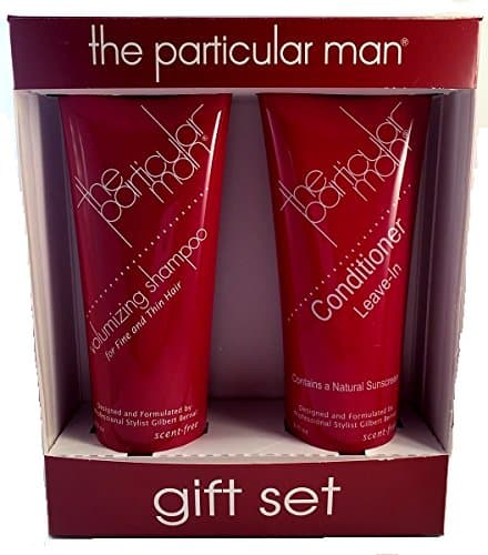 The Particular Man Volumizing Shampoo and Conditioner Gift Box