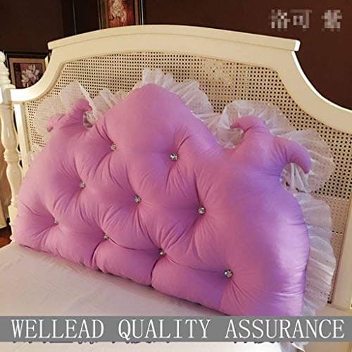 Bed Wedge Pillow Bed Backrest, Double Triangle Pillow Washable Filled Wedge Cushion for Sofa Bed, Bedroom, Living Room-U-1.0M