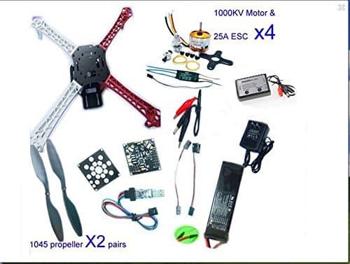 XINTE RC QuadCopter MultiCopter UFO ARF/Kit no TX&RX:KK V2.3 Circuit board+1000KV Motor+30A ESC+Lipo+F450 Flamewheel by XINTE