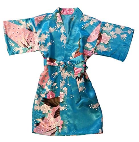 Flower Girl Robe (4, Turquoise)