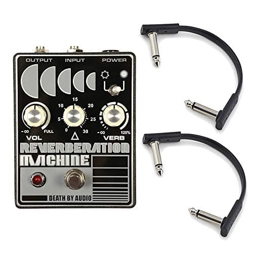 Death By Audio Reverberation Machine w/RockBoard Flat Patch Cables Bundle