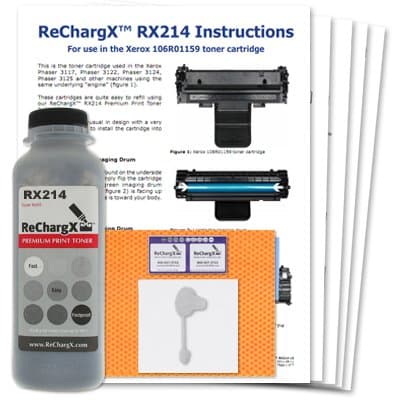 Xerox Phaser 3117 Toner Refill Kit