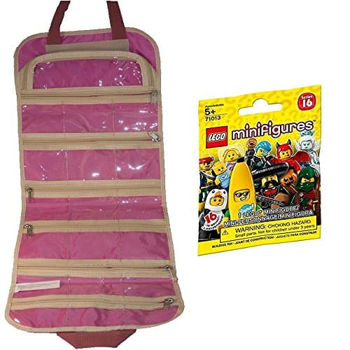 Hanging Storage Organizer Combo Pack with Lego Mini Series 16 Blind Pack
