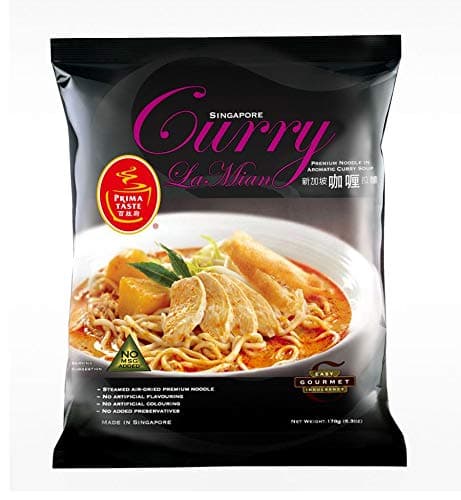 Prima Taste Singapore Curry La Mian - 6.5 oz (Pack of 36)
