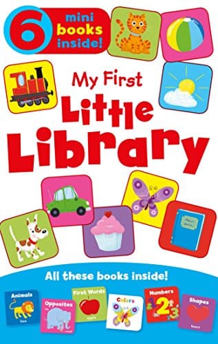 My First Little Library, Volume 1: Includes 6 Mini Books (6-In-1)