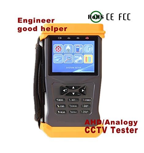GXA 835 Professional Surveillance Tools for CCTV Camera test Video Audio PTZ control RS485 UTP ,3.5 Inch LCD screen£¬AHD 1080P Security Camera Tester ,12V /1A outpu for Video Monitoring System
