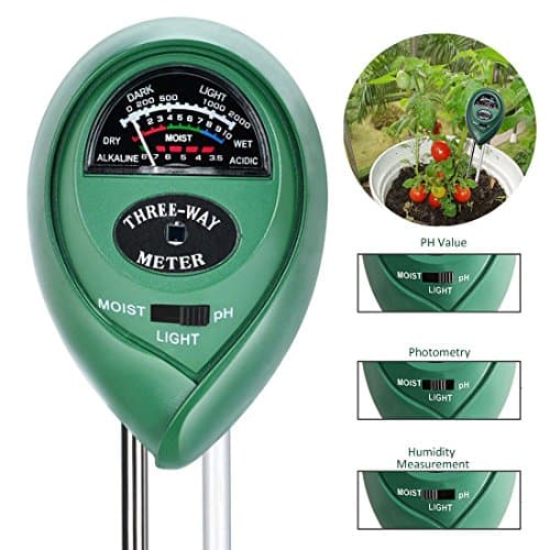 3 Functions Gardening tools Equipment Easy Operate Plant Survey Technique Instrument Sunlight Moisture Light Acidimeter Analyzer SL-R1SS2