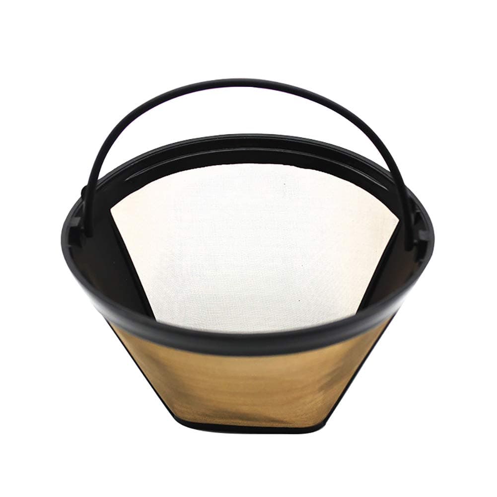 Stainless Steel Reusable Cone Shaped Coffee Filter Strainer Kitchen Accessories