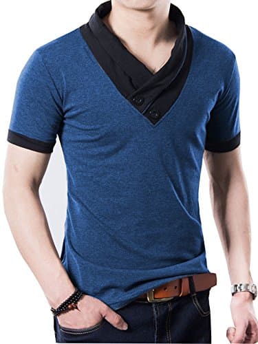 Men's Cotton V-Neck T-Shirt