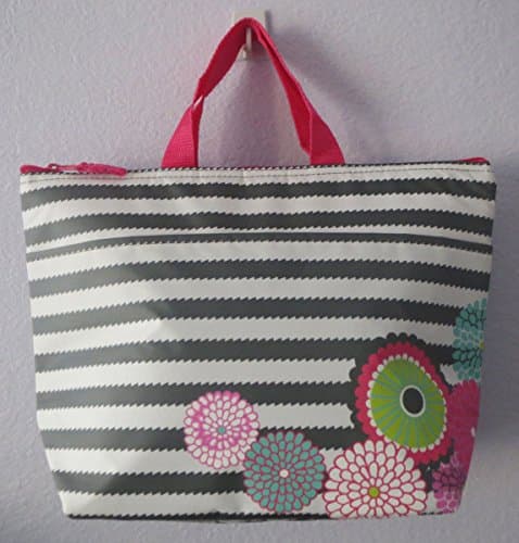 Defective Thirty One bag Thermal Tote Grey Wave Bubble Bloom