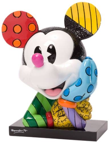 Disney Britto Mickey Mouse Bust Figurine