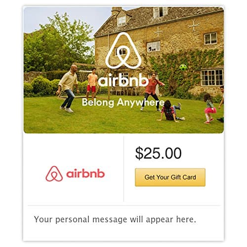 Airbnb Gift Cards - Email Delivery