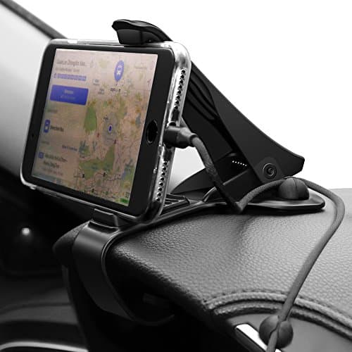 Car Mount Dashboard SIKIWIND Safe Driving HUD Car Phone Holder Dashboard for Phones Holds up to 6.5’’,for iPhone 8/8Plus/X/7/7 Plus/6S/6,Samsung Galaxy S7/S6 etc(Black)