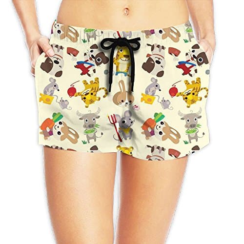Animal World 2017 Hot Womens Beach Short Pants Comfortable