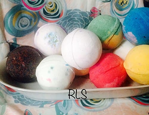 BATH BOMB GIFT box-Mystery Box-Surprise Me Box-Three Large 4.5 oz Fizzing Bath Bombs Variety-Spa bath-Bubble Baths