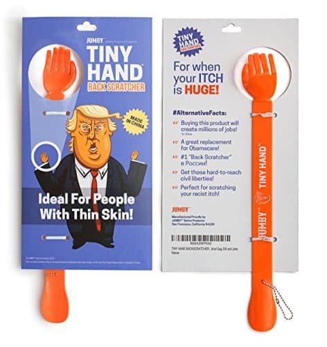 TINY HAND BACKSCRATCHER - Novelty Political Gag Gift and Joke