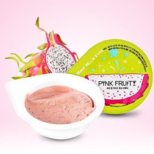 Half Moon Eyes Pink Fruity Wash off Pack (10ml, 0.3oz), Korean Cosmetics