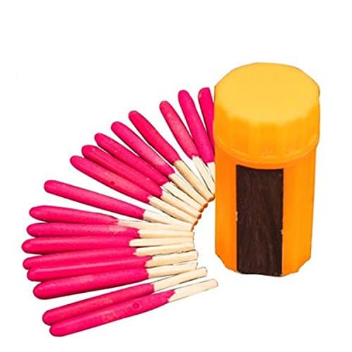 Jackie Portable Extra-large Head Windproof Waterproof Matches