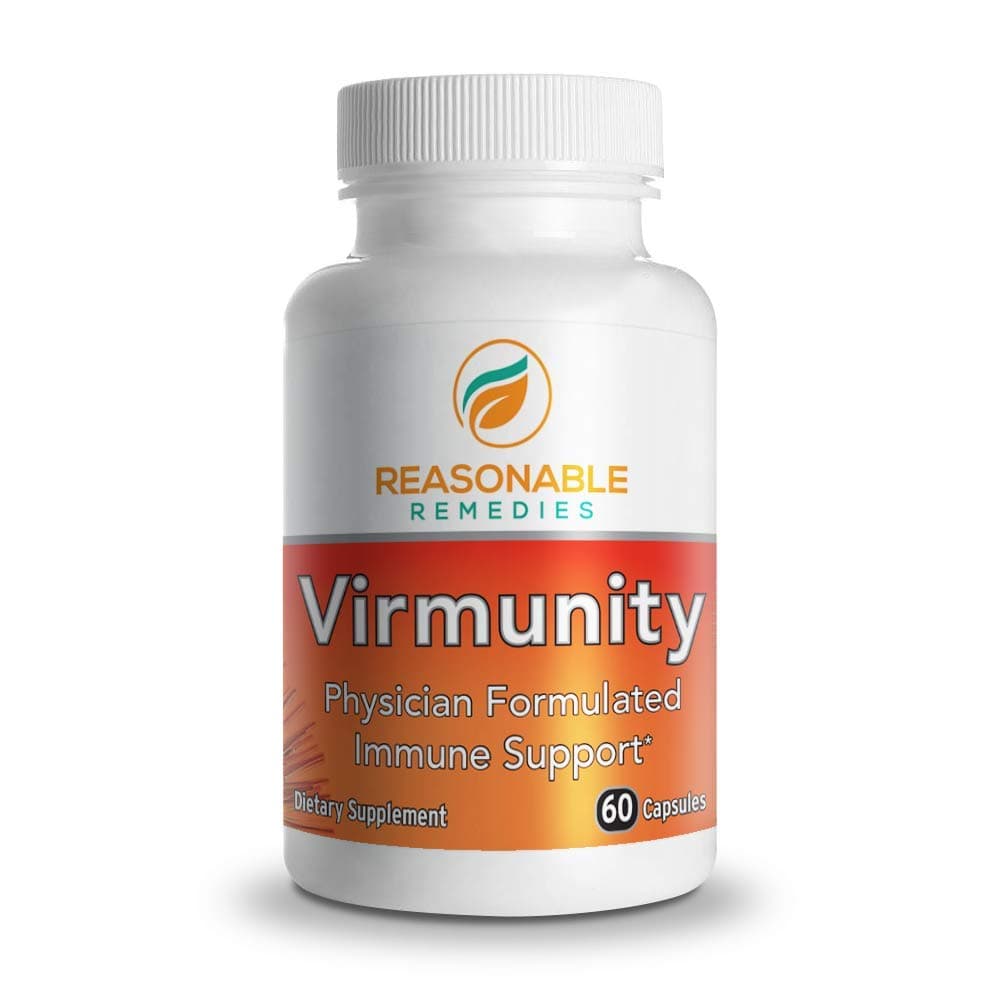 Reasonable Remedies: Virmunity. The Ultimate Cold and flu Supplement 60 Capsules.