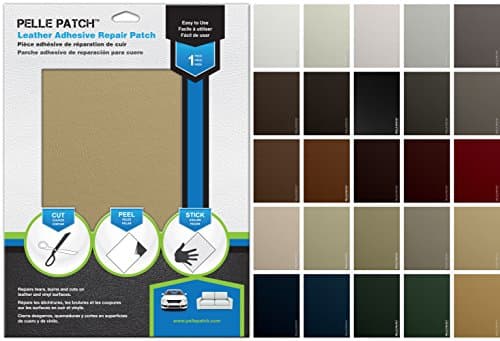 Pelle Patch - Leather Couch Repair Kit - 25 Colors Available - Original 11x16 - Light Yellow