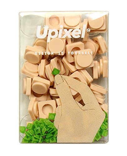 Upixel Small Pixel Chips - Create Pixel Art on Backpacks, Purses, iPhone Cases & More – Beige